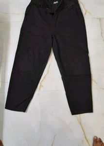 Black High-Waisted Pants