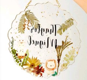 Customized Name Wall Hang Decore