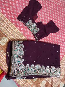 Sequence Work Saree