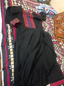 Elegant Black Kurta Set xl.size