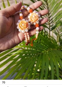 Handmade Floral Rakhi Set