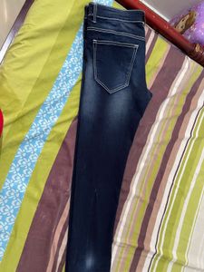 Distressed Denim Jeans