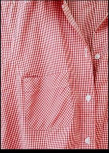 Red &amp; White Sleeveless Top