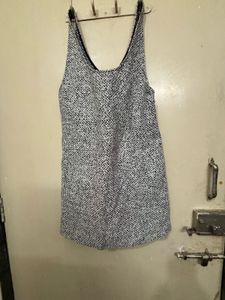 Patterned Sleeveless Dress