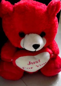 Red Teddy Bear with FREE GIFT 🧸🐻