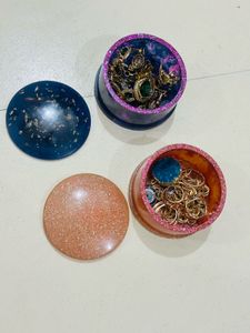 Resin  accessories Boxes (Set of 2)
