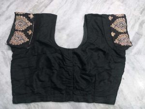 Beautiful Partywear Stitched Black Blouse 👚