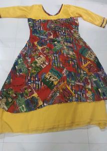 Double Layered Designer Kurti