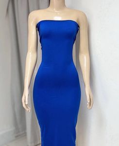 Zara Strapless Midi Dress