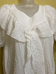 Summer Wear Frill Transparent Top