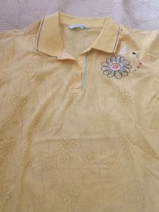 Coller Neck Tee-shirt For Girls 😍