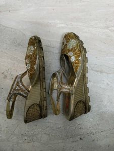 Ladies Party Wear Heel Sandals