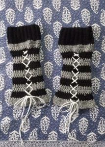 Handmade Crochet Leg Warmers