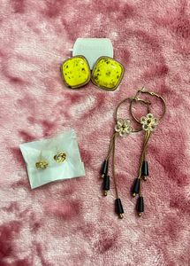 Combo Of Three Beautiful Earrings
