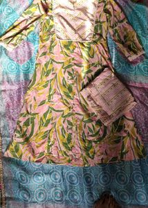 Floral Print Kurta Set