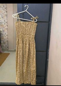 Elegant Floral Print Maxi Dress