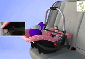 R for Rabbit Picaboo Baby Carry Cot