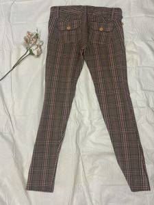 Academia Aesthetic Checkered Pants