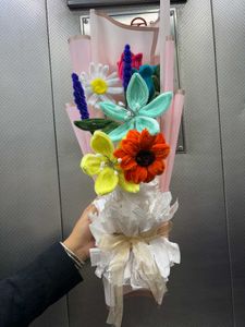 Handmade Crochet Flower Bouquet