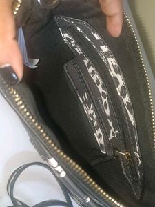 Parfois Giraffe Print Crossbody Bag