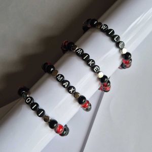 Stranger Things Inspired Beaded Bracelets