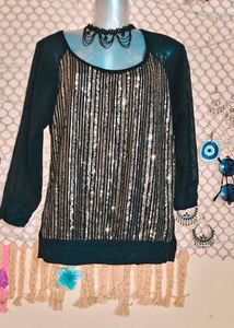SizeM/L🎁Buy 2 Get 1 Free 🎁 Sparkly Sequin Top
