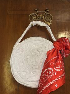 White Beach Bag 👗🍒