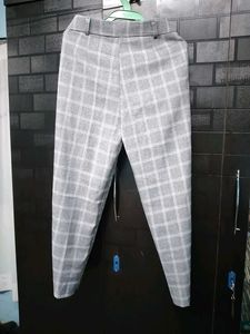 Korean Checkered Trousers