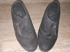 Black Velvet Heels Boots