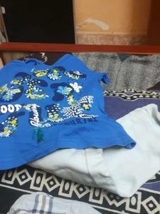 Blue Graphic Tee
