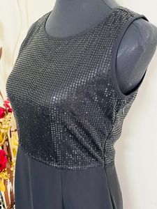 Branded Round Neck Polyester Women&#39;s Maxi Dress