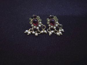 Cute, Golden Colour, Small, Red Colour Diamond, Mo