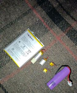 3.7v Battery Pack Of 5pc