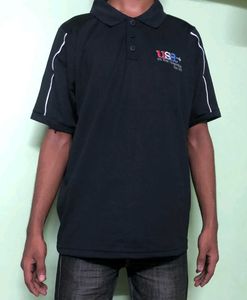 Adidas Black Polo Shirt