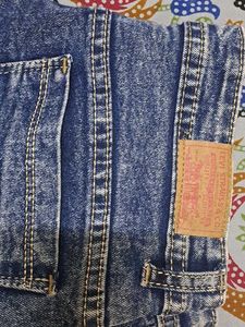 Wide Leg Acid Wash Jeans