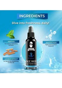 MUUCHSTAC Ocean Face Wash - SLS &amp; Paraben Free