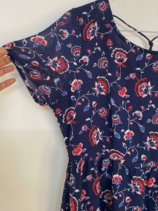 Floral Print Mini Dress