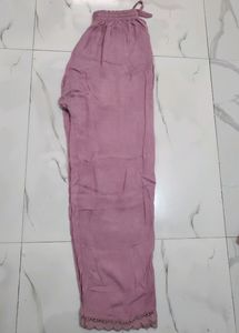 Stitched Pakistani Nude Pink Full Worked Suit