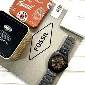 Fossil Automatic Black Matte