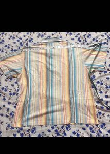 🎨 Caesars Multi-Color Striped Shirt