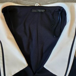Zara Women’s Black And Navy Dress