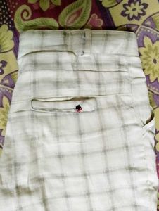 Checked Pant | Cotton Material