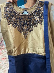 Blue Ethnic Gown