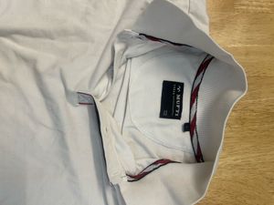 White  Polo Shirt, Size Large