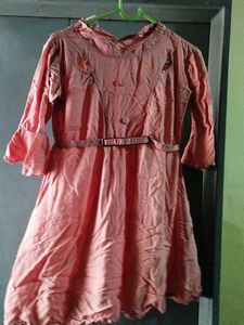 Cute Peach Dress