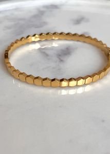 Honeycomb Bracelet Kada Anti-tarnish
