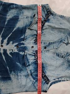 Vintage Denim Sleeveless Top