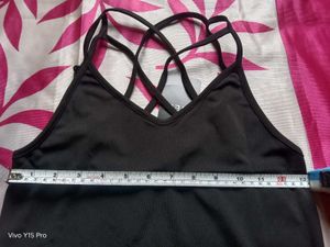 Hot Shein Black Mini Top