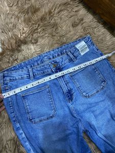 Unique Front Pocket Jeans