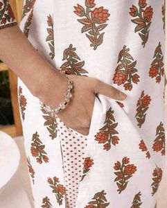White kurta set🕊️🌺✨